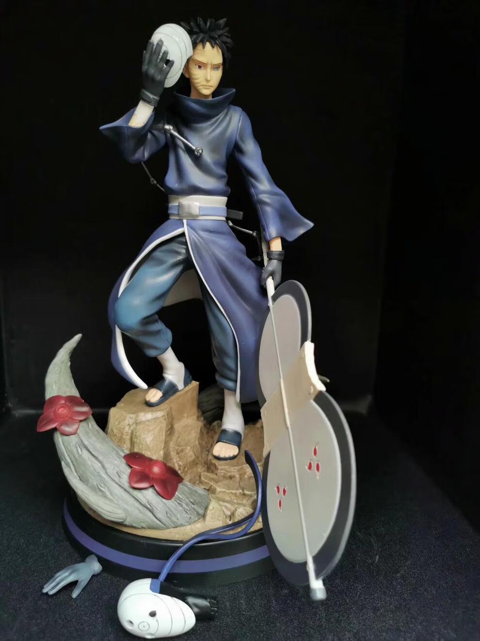 喇嘛手办可动自来也gk晓组织模型佐助鼬斑礼物带土摆件37代卡卡西28cm