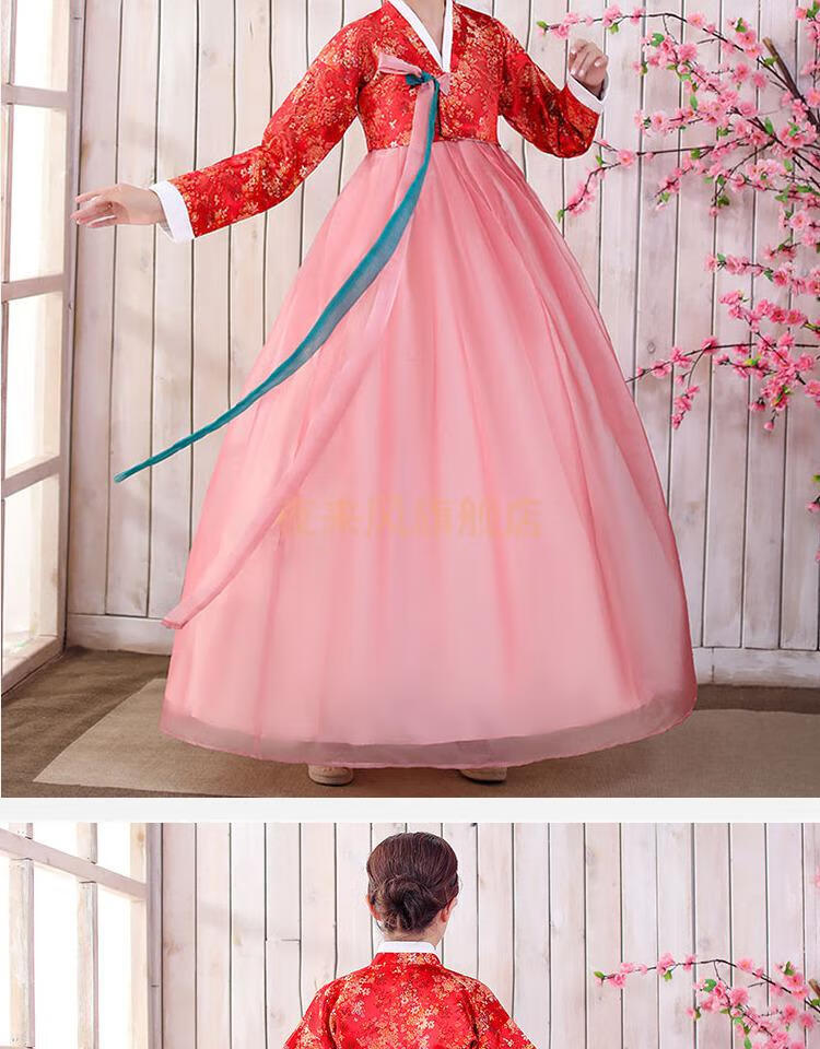 传统韩服古装女装朝鲜族民族服饰韩国20新款复古时尚大长今演出服舞台