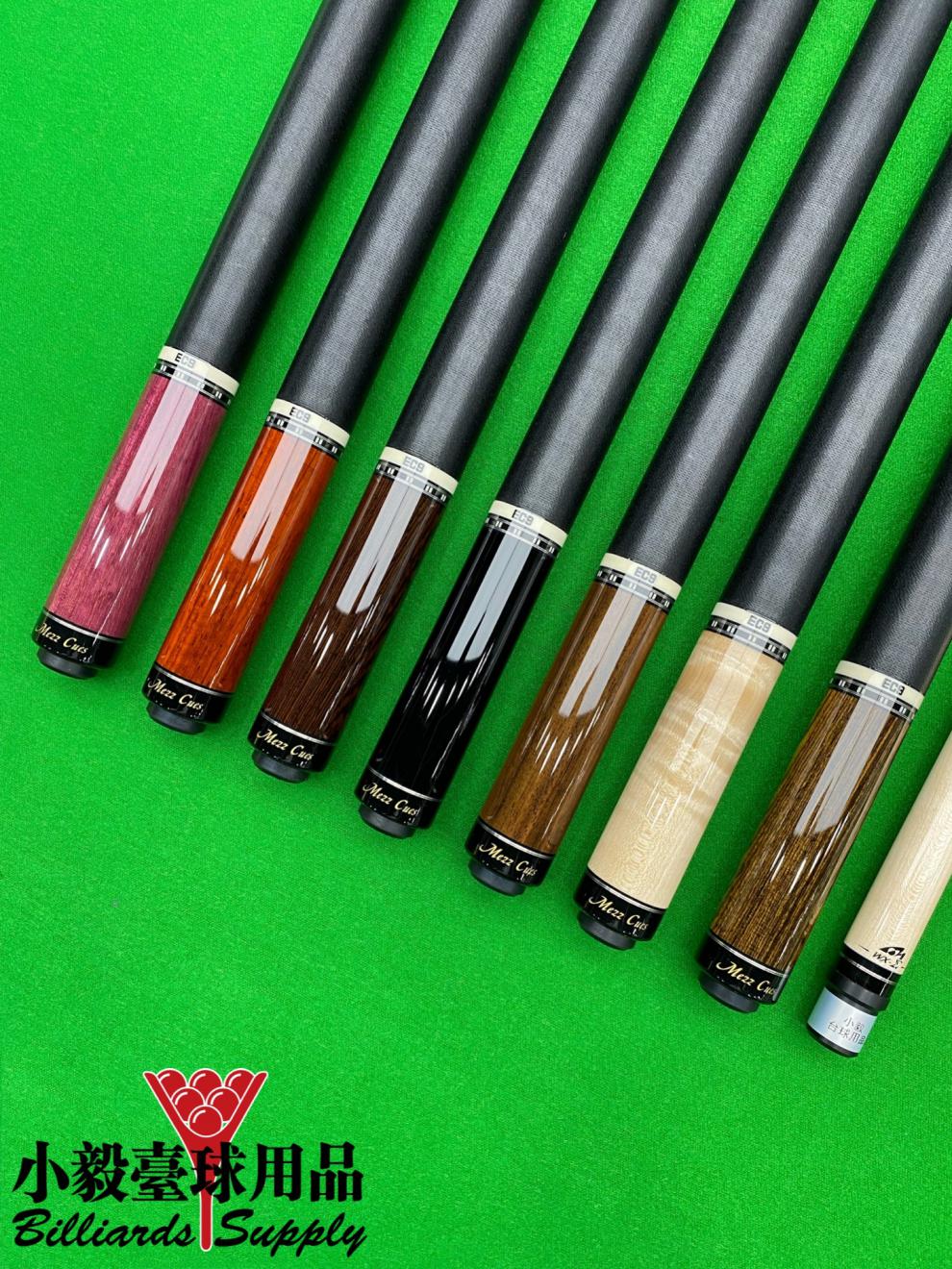 日本原装mezz美兹ec9pdwkrcmnb九球杆美兹axiec7九球台球杆ec9k西格玛
