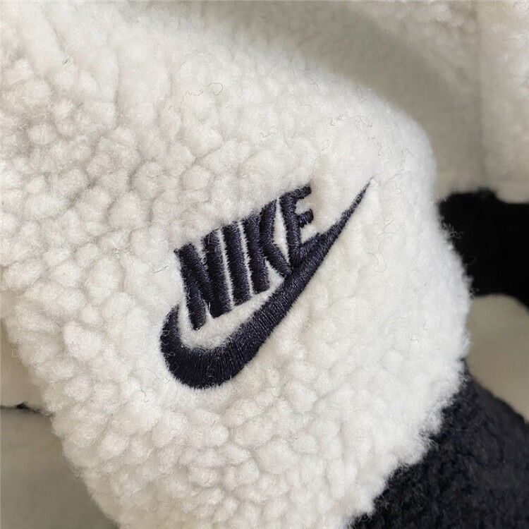 耐克nike耐克男女羊羔绒毛大勾子双面穿休闲运动棉服夹克外套bq6546