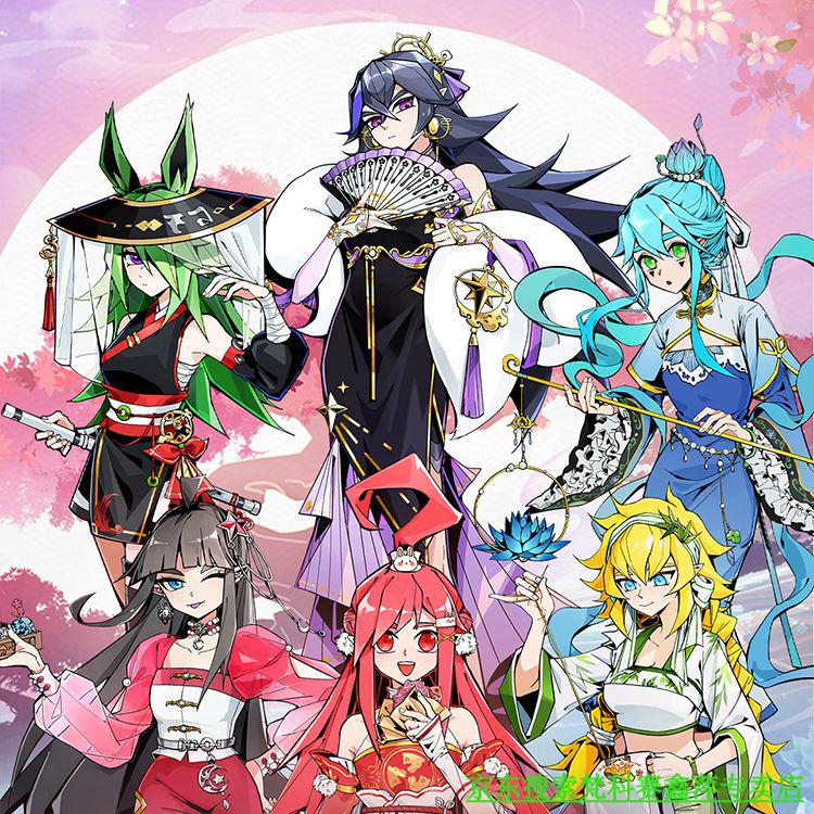 创社凹凸世界官方金属古典中国风流苏书签 兰夜巧夕系列铜制书签-雷伊