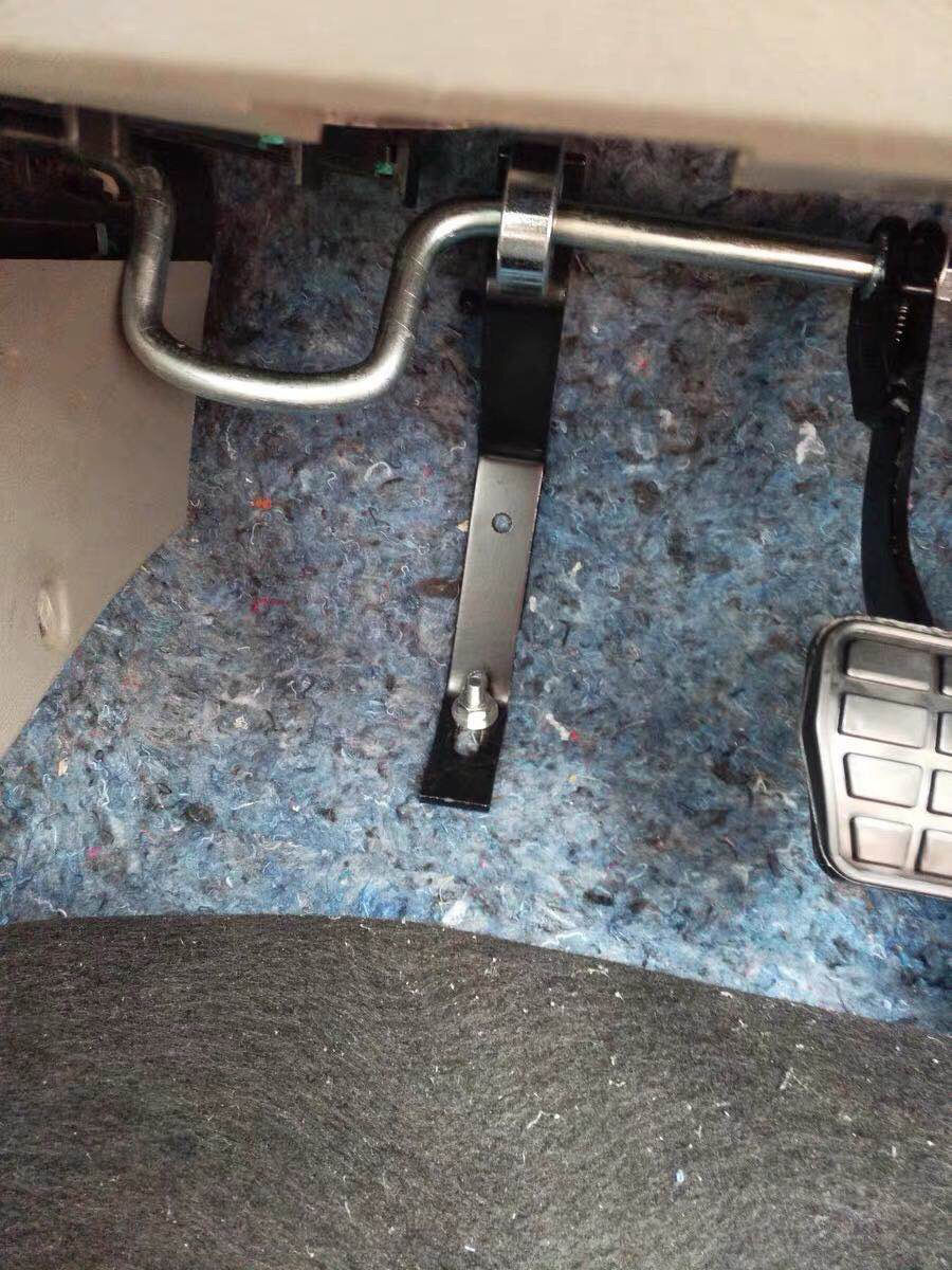 教练车副刹车新捷达桑塔纳昕锐va3改装副刹车带离合油门刹车踏板 va3