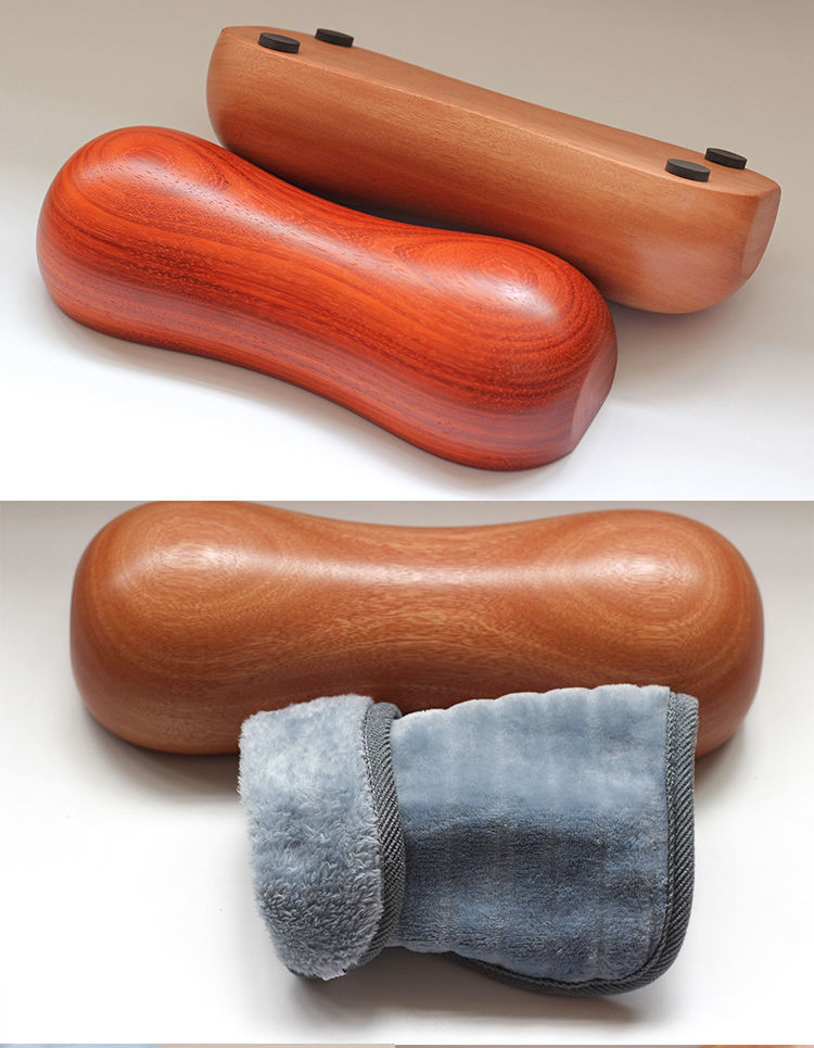 木枕木头实木枕头成人颈椎枕睡觉圆柱理疗专用高55适合150160