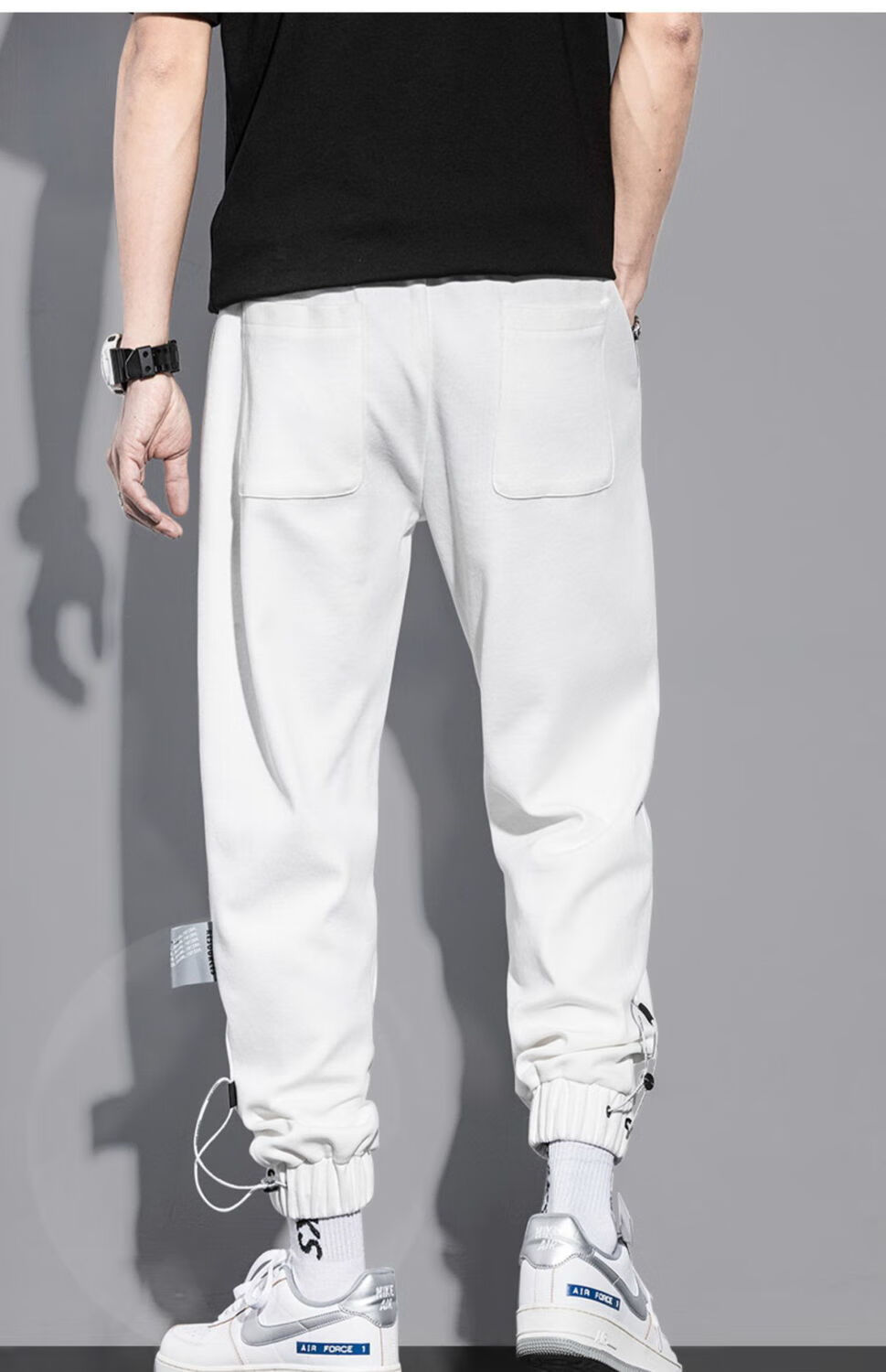 潮流裤夏季新款运动裤男宽松束脚卫裤韩版潮流潮牌休闲ins春秋网红