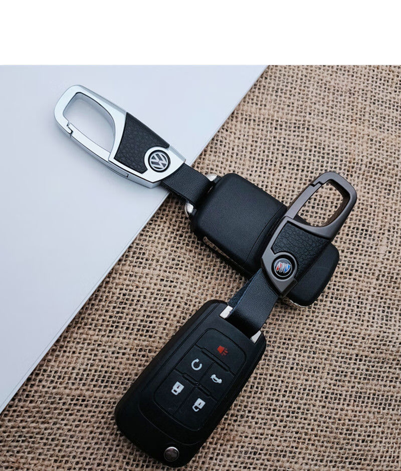 汽车钥匙扣挂件男个性钥匙挂钩钥匙环扣锁匙扣腰挂钥匙链黑色刻收货