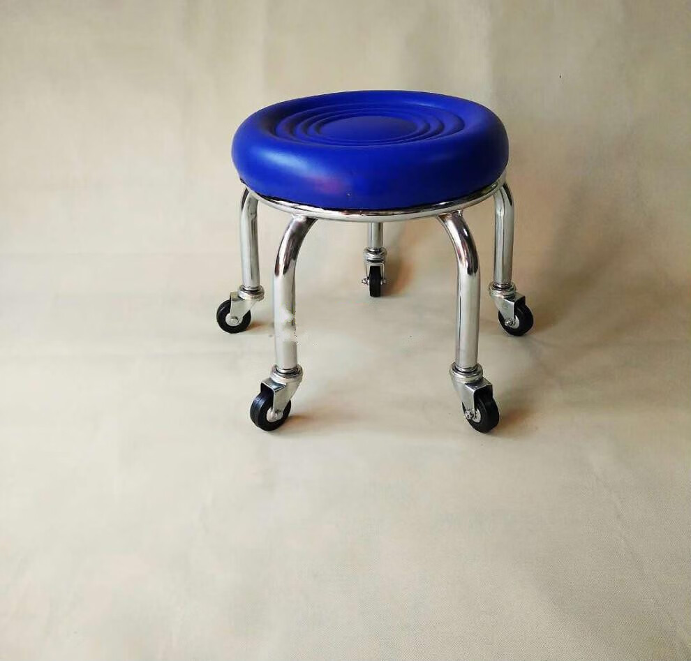 38节礼物带轮子的小凳子美缝擦地凳小板凳学步凳轱辘沙发凳矮凳滑轮凳