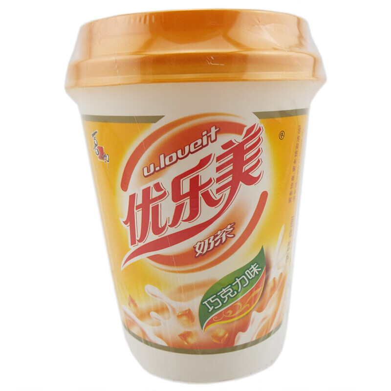 优乐美奶茶15杯速溶冲饮品固体饮料奶茶零食品80g巧克力味奶茶x15杯