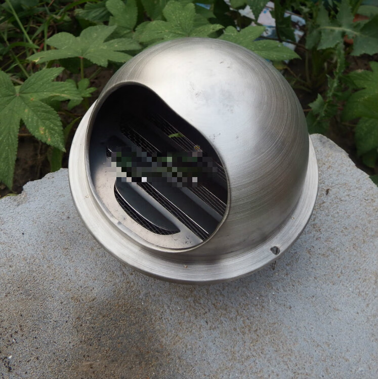 油烟机排烟管防鸟罩不锈钢排气扇烟道外墙防雨管罩排烟罩油烟机排风口