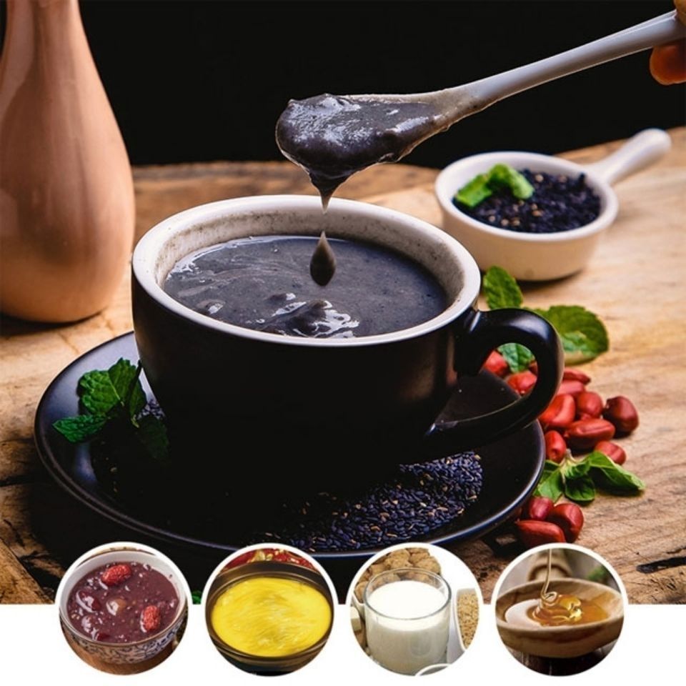 黑色杂粮粉 600g/盒 黑老宋一吃黑典藏升级版 黑色杂粮粉天津产 一盒