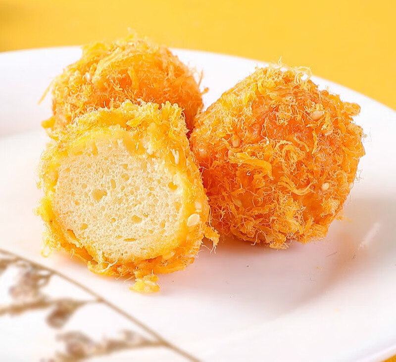 品牌正宗肉松贝贝爆浆蛋糕糕点点心面包多味休闲零食 原味肉松 20个
