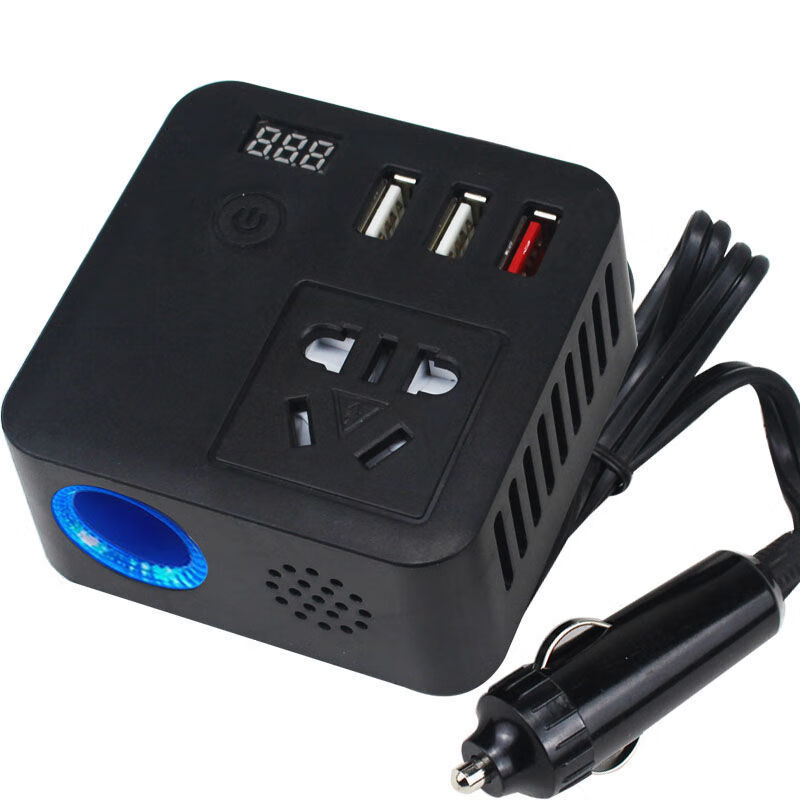 12v24v伏转220v伏车载逆变器汽车货车电源转换器usb4插座手机充电器