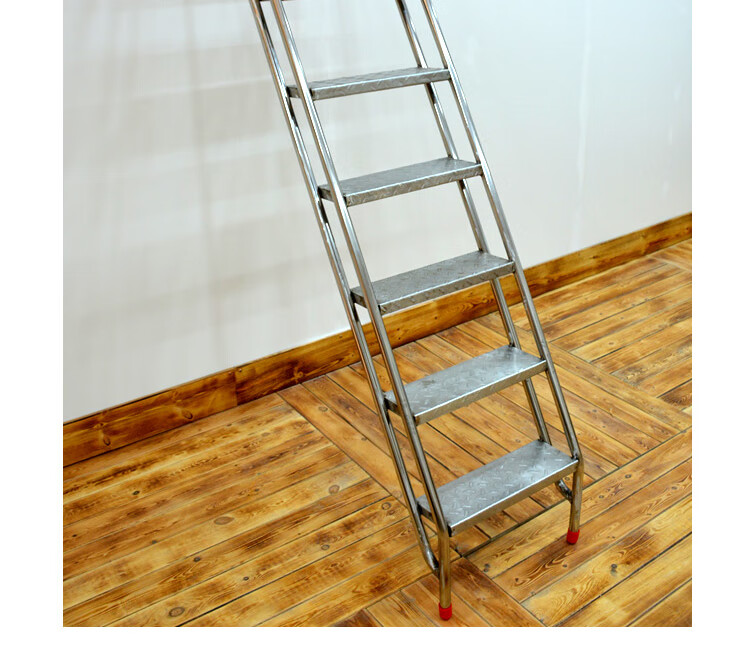 登高梯工业 家用不锈钢登高梯户外直梯工业梯304 不锈