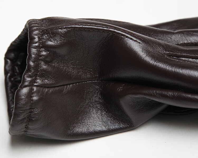 希伯帝奥品牌小山羊皮真皮手套男短薄款开车摩托车骑行驾驶春秋季丝里