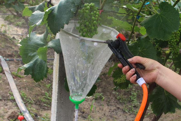 适用全国农用葡萄膨果药液水回流神器浸果器套袋催红膨大雾化喷头 22