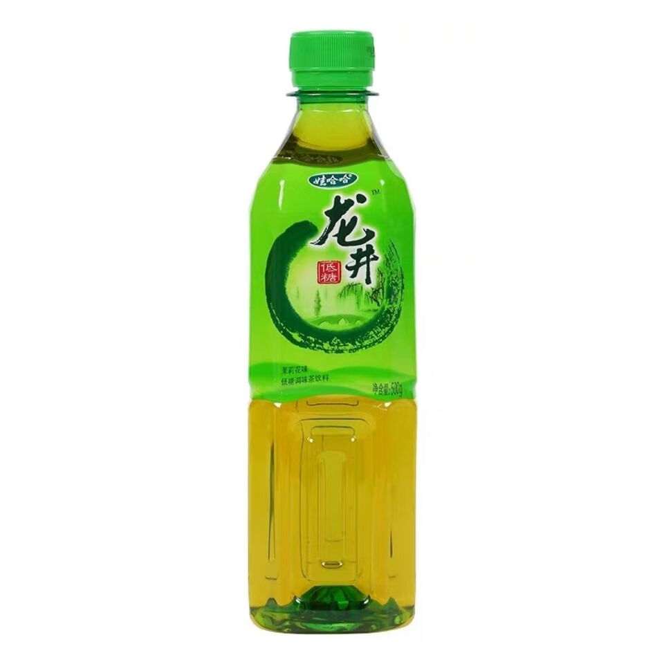 娃哈哈冰红茶500ml68瓶娃哈哈冰红茶绿茶水蜜桃橙葡萄夏日饮品晶莹