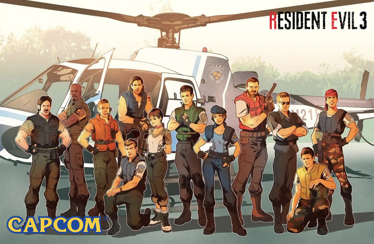 生化危机3 stars证件卡片u盘手工周边 吉尔 支持定制 经典吉尔 16g