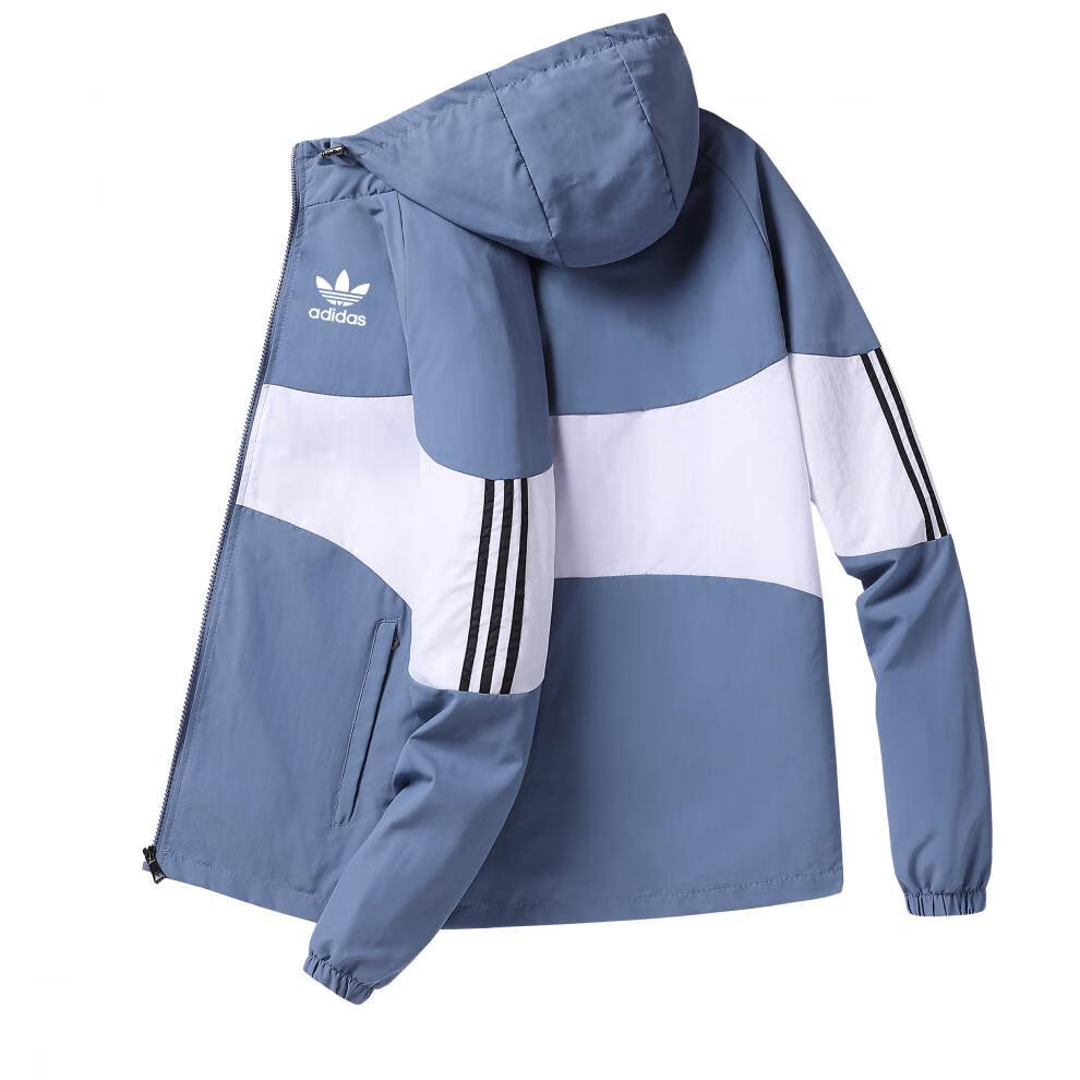 adidas阿迪达斯三叶草自营旗舰店潮流休闲夹克男士外套春秋季工装宽