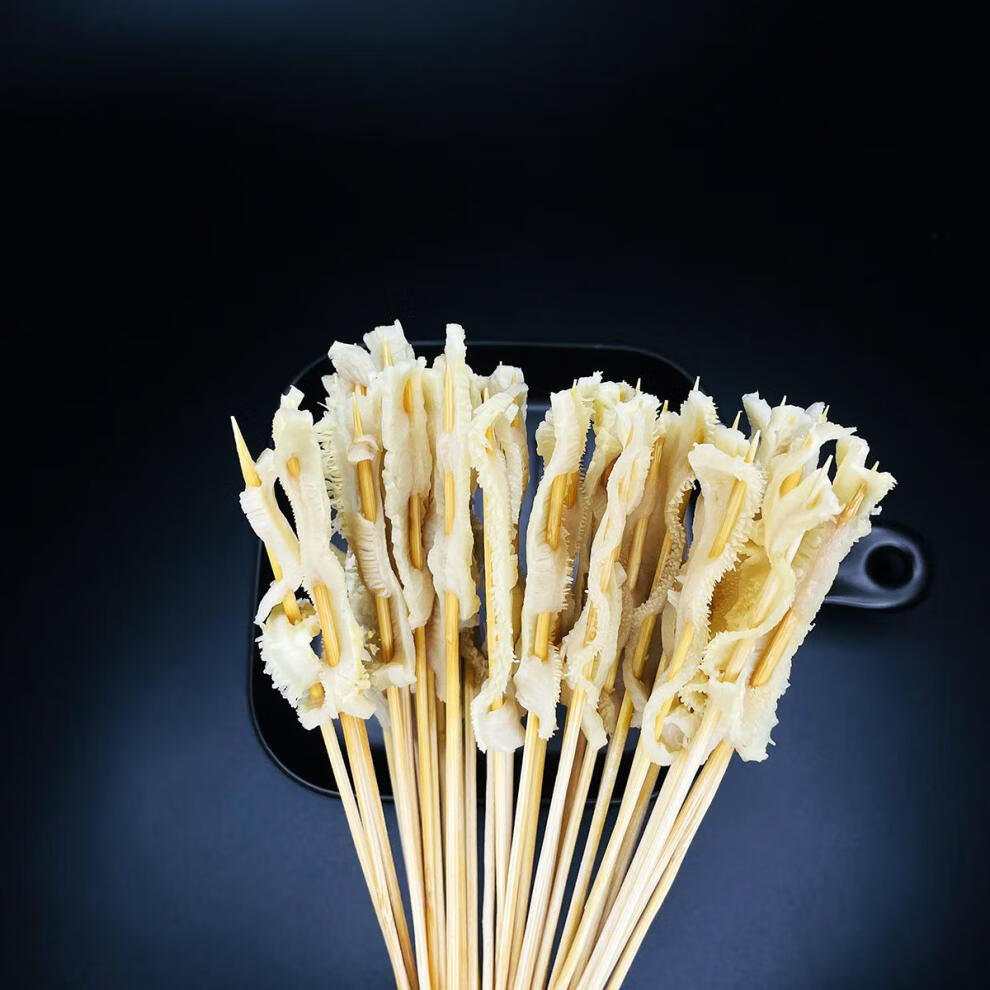 新鲜牛肚小串铁板烧烤火锅食材网红冷锅涮毛肚串顺丰500串