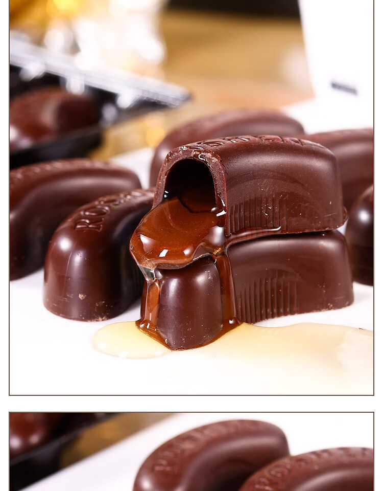 俄罗斯酒心巧克力食品纯可可礼盒圣诞节散装零食礼包500g3种酒心提拉