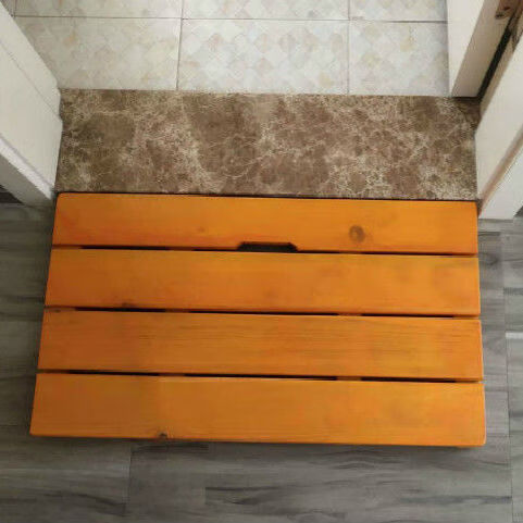 梦美家纺旗林定制浴室木地板沐浴房防滑木地垫防腐木踏板隔水垫洗澡木