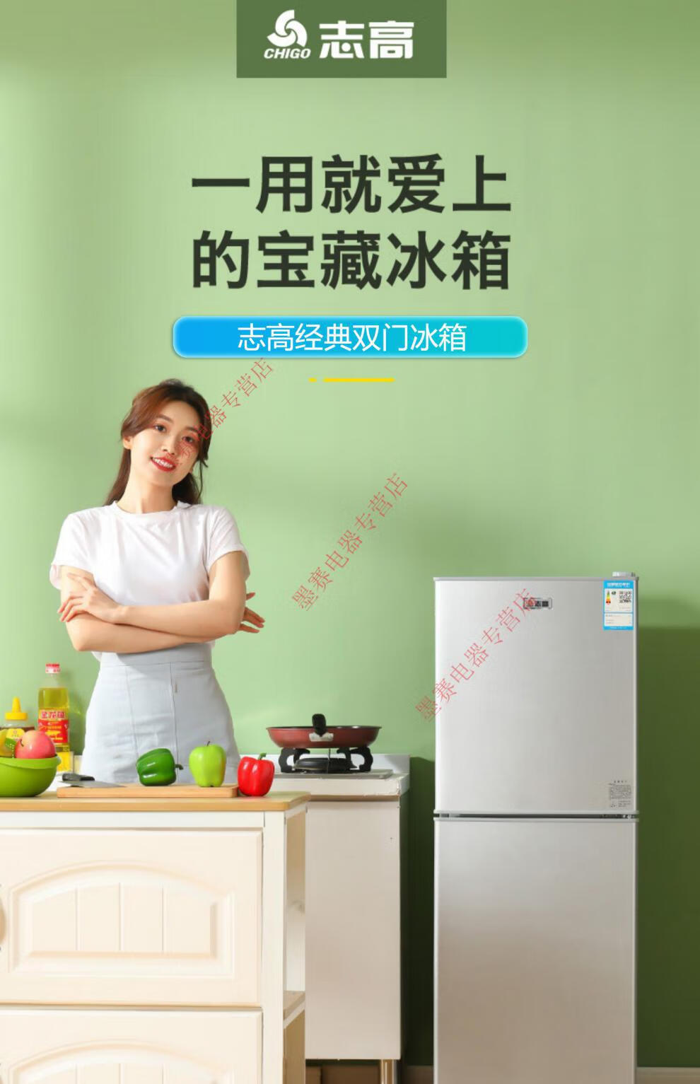 志高冰箱logo图片
