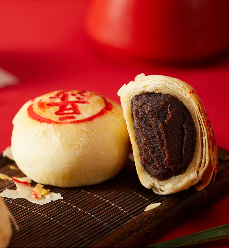 鲜肉月饼沈大成上海生胚半成品酥皮 中秋苏式 【生胚】鲜肉月饼300g*2