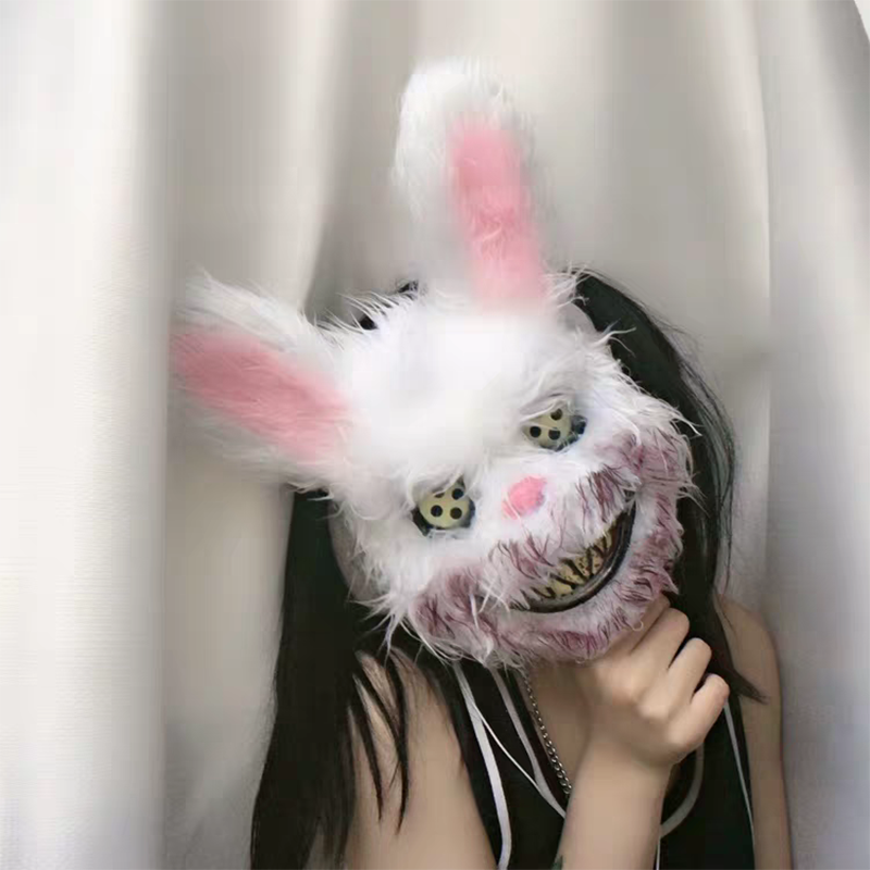 真兔子头像恐怖图片
