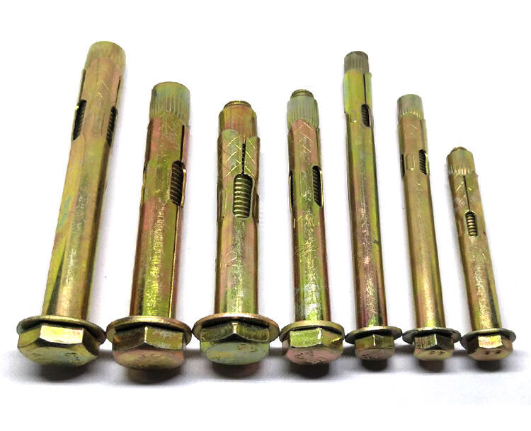 六角内膨胀螺丝地板螺栓内爆内置式加长国标拉爆管m6m8m10650管820个