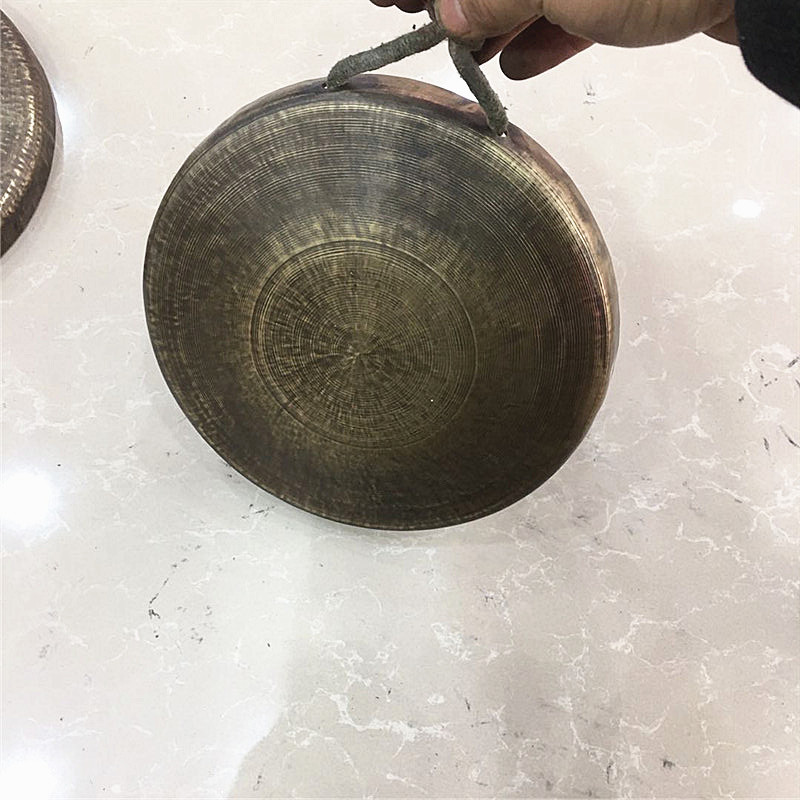 5厘米青铜手锣 道士锣 高音一面带锤【图片 价格 品牌 报价】-京东