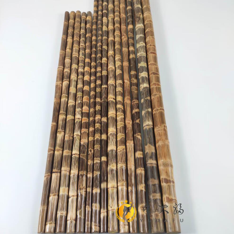 实心竹棍教鞭杆登山杖手杖拐杖原料武术棍定制长06m粗1415mm10节左右