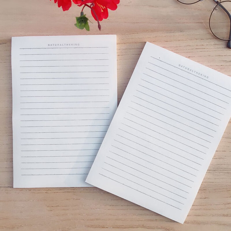 32简约横线便签本横格本草稿本草稿纸文稿本实用小本子白纸本一份30本