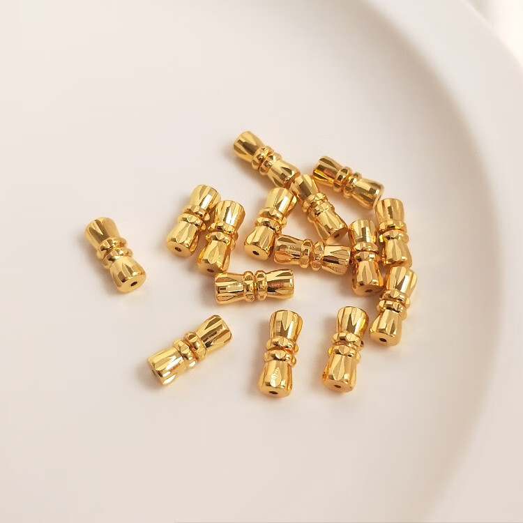 硕熙金属螺丝扣螺纹扣珍珠吊坠蝴蝶扣接头旋转手链项链搭扣diy螺旋拧