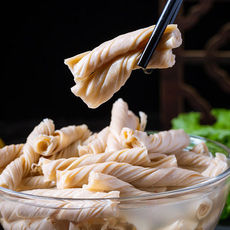 豆筋豆筋棍豆筋丁劲道豆筋卷豆制品干货批发火锅麻辣烫食材凉拌菜