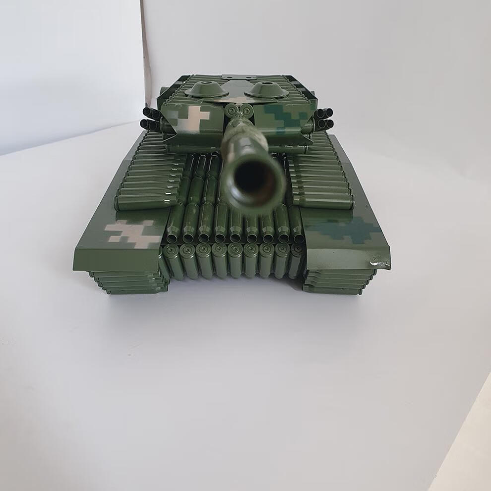 子弹壳工艺品摆件壳工艺品飞机焊接模型0395粘99主战坦克手工制作摆件