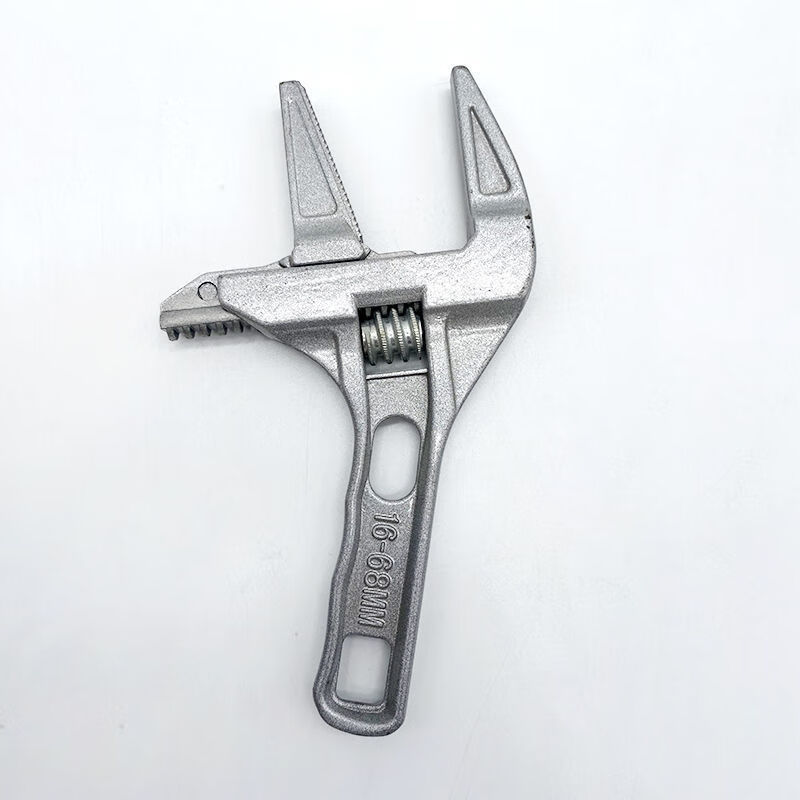 活动扳手卫浴扳手多功能短柄大开口扳手活动管钳下水口活口维修扳手