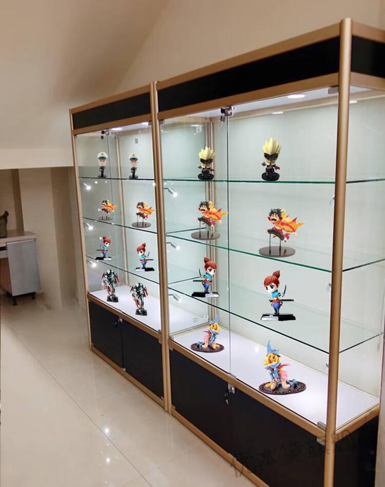 优本黛荣誉柜玻璃柜子培训机构荣誉产品奖品奖杯奖牌展示架积分兑换