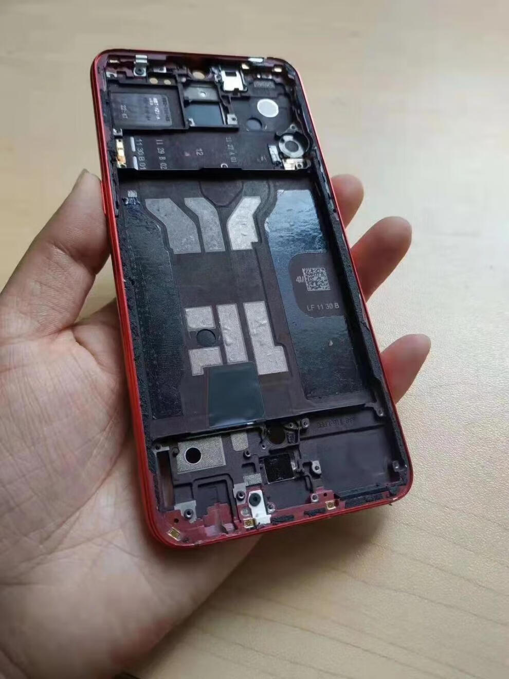 原厂原装oppo r15标准版原装拆机中框 r15梦境版中壳 r17 r17pro原装