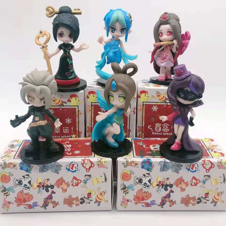 叶罗丽仙境公主盲盒精灵梦摆件儿童玩具女孩冰公主周边动漫玩具