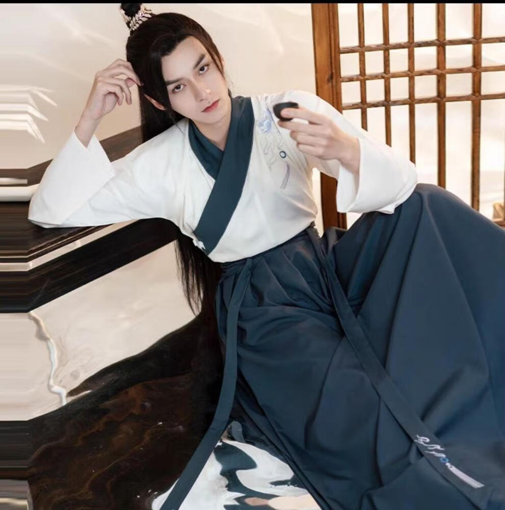 秋冬季汉服男古装全套汉服男装古装复古风套装中国汉服男斗篷古风加绒