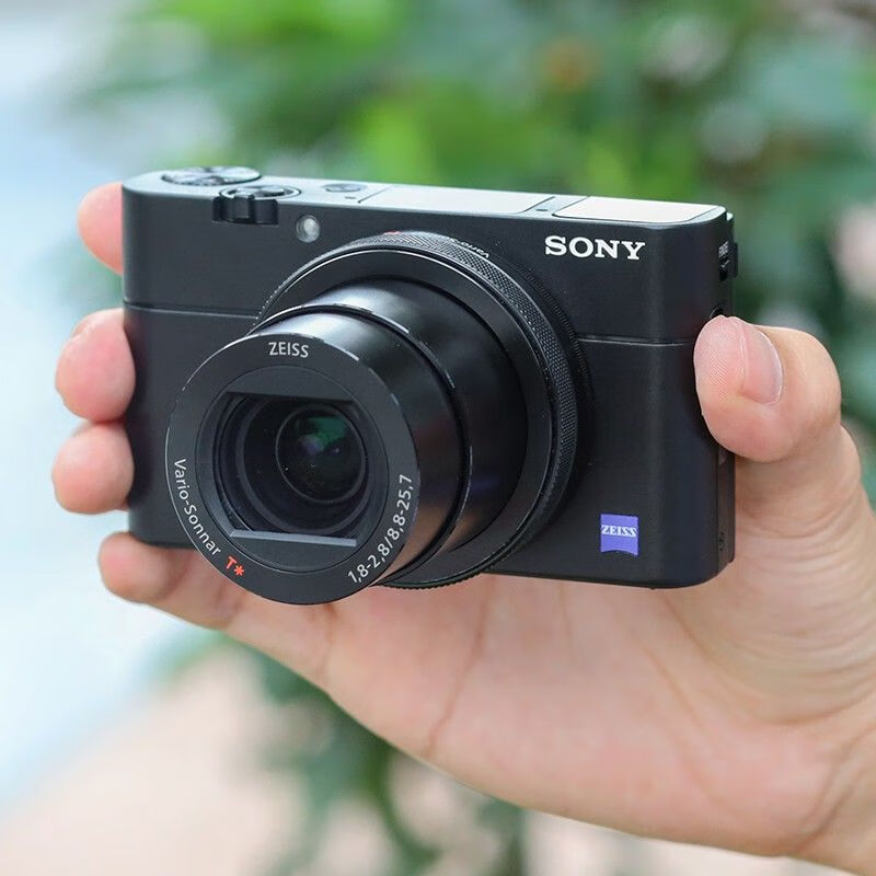 索尼sony/索尼 dsc-rx100/rx100 m2 m3 黑卡高清家用旅游vlog相机 rx