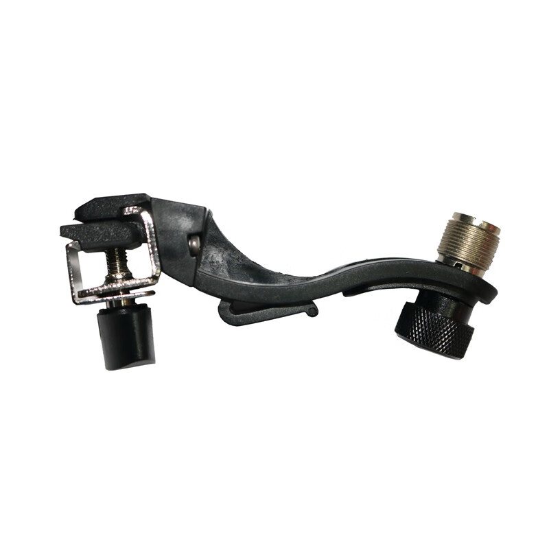 京闪配送韵果无线适用萨克斯话筒夹子手持麦克风固定支架鼓组麦克风