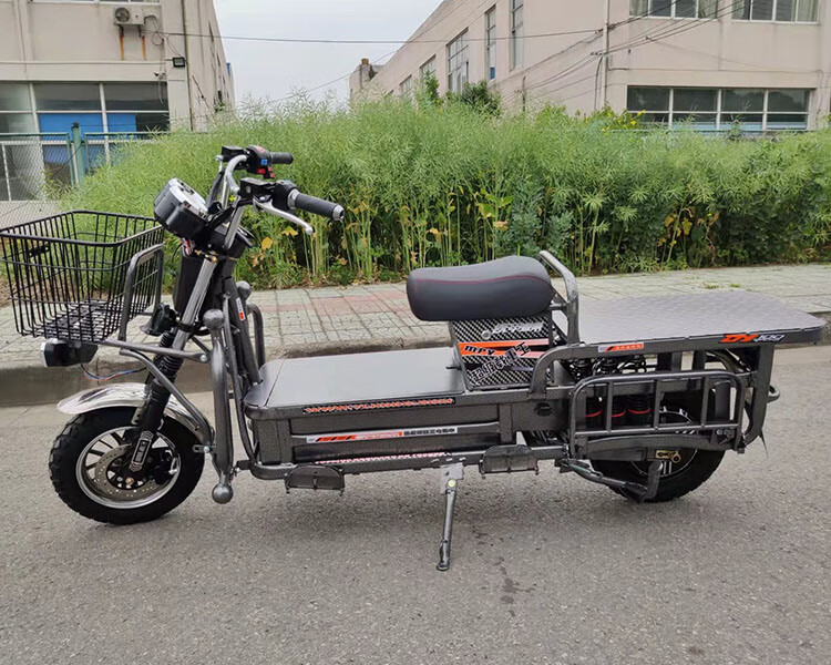 载重王电动车72v60v拉货载货电瓶车外卖路霸铁皮车大力神电摩托车