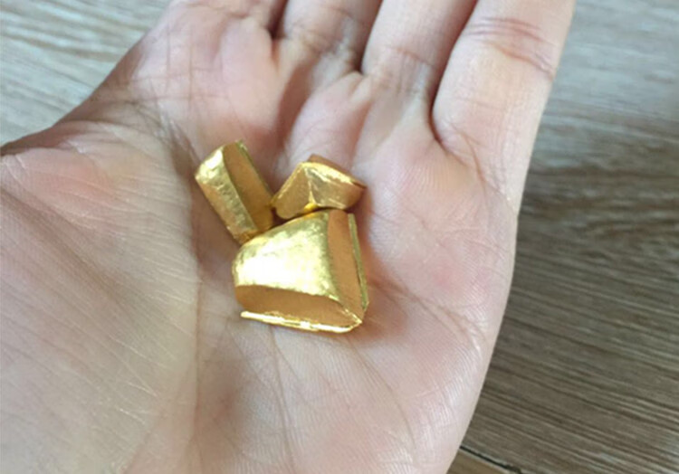 芠拉(wl)9999黄金金条原料投资金块足金金粒金币金砖加工收藏金锭碎金