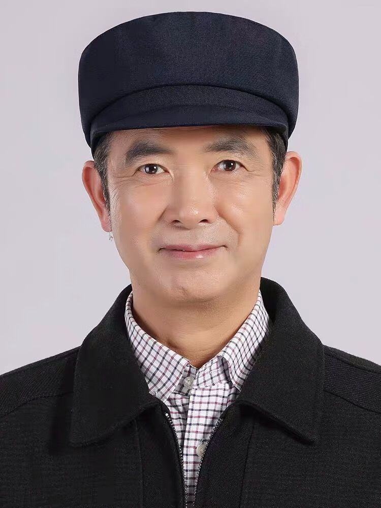 趣仕达新品老式中山帽中老年本山同款平顶帽爷爷爸爸春秋季老人鸭舌帽