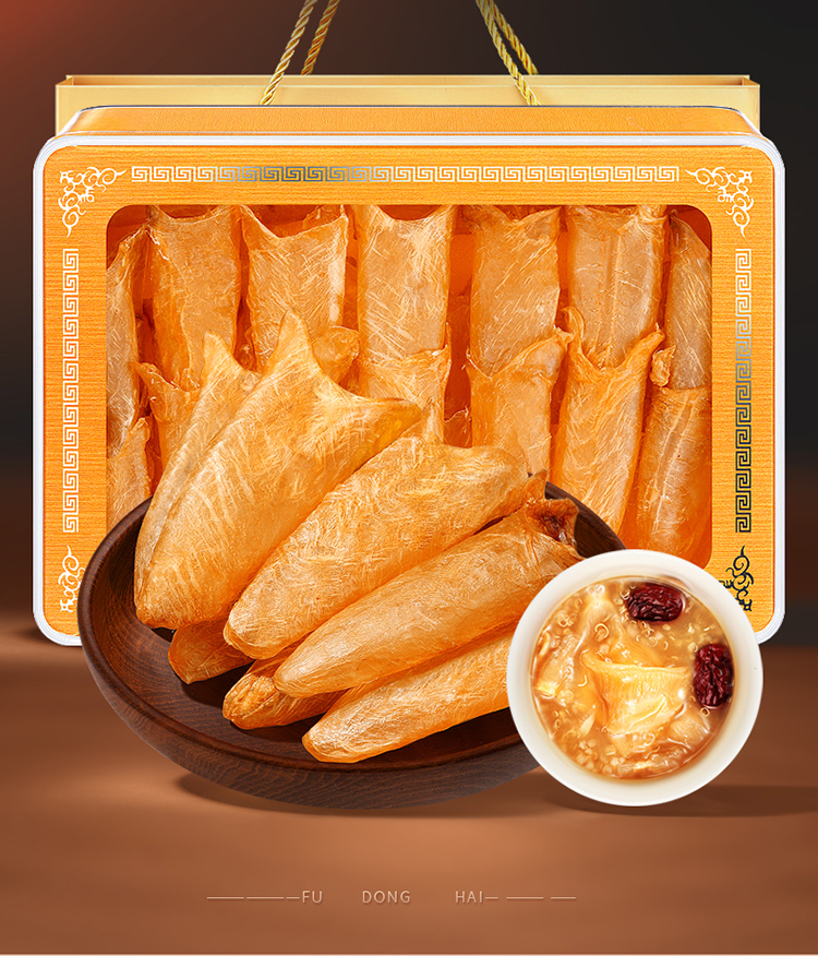 福东海 鱼胶90g 鱼胶鱼肚干货可炖鸡汤 产妇孕妇补品 即食花胶600g