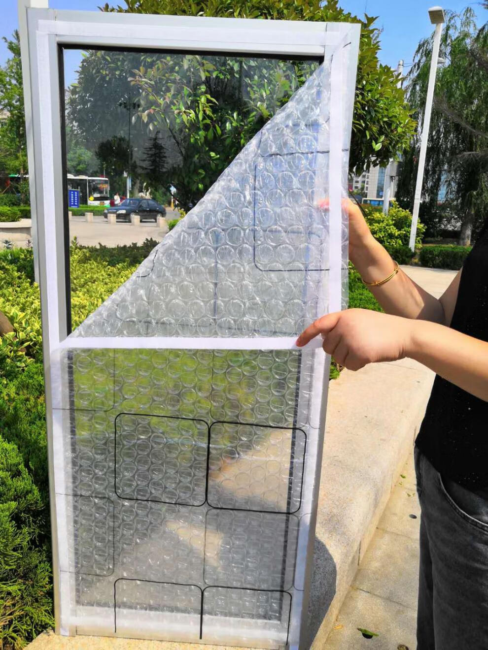 窗户保温透明膜窗户保温膜防寒双层透明防风隔热膜气泡贴膜窗户保温膜