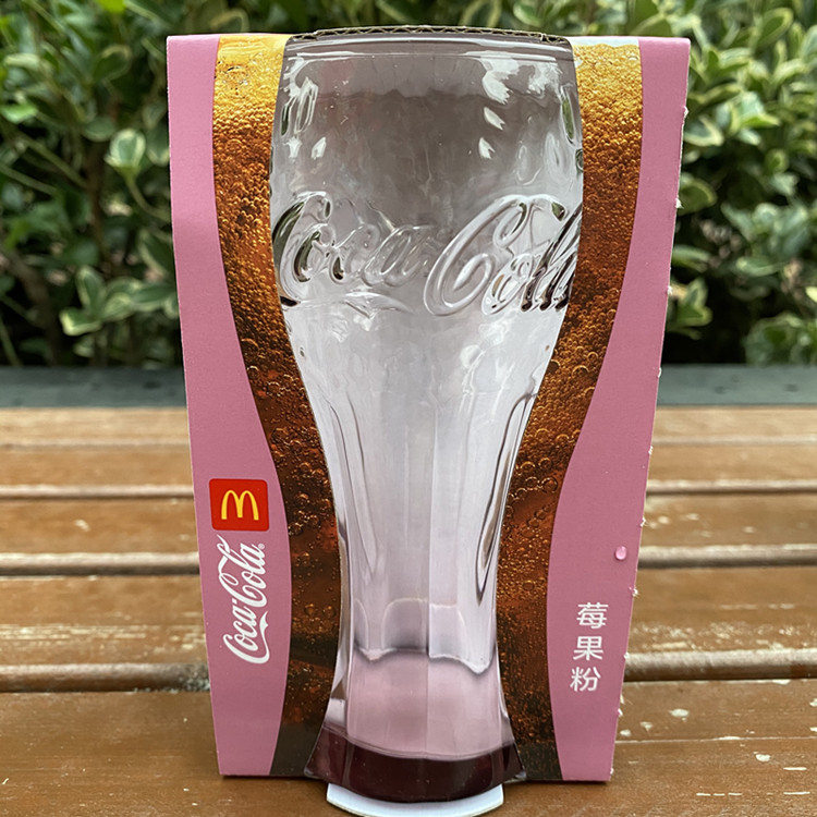 可乐杯2021麦当劳可口可乐杯玻璃杯酒吧饮品啤酒水杯日本东京限量饮料
