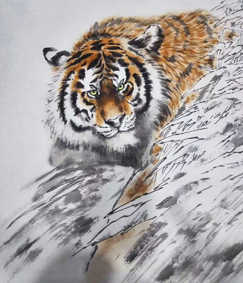 助生国画毛笔套装画画狼毫工笔画写意山水专用笔初学者12支国画毛笔