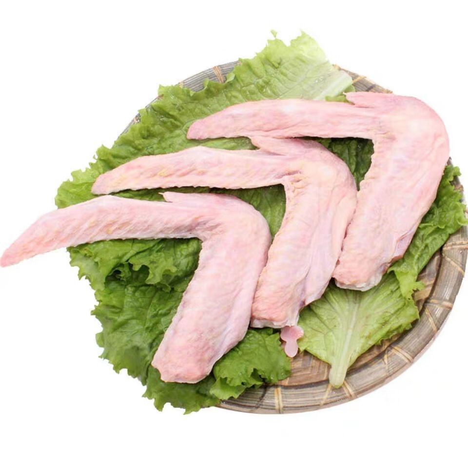 肉篮子佛山发货新鲜鸭特大翅鸭翅膀生鸭翅烧烤麻辣卤味食材腾旺纳跃3