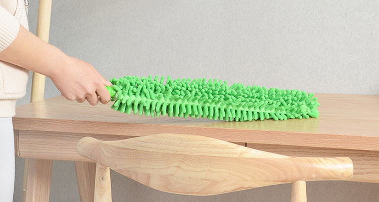 拖把床下加长杆缝隙清洁拖可弯折雪尼尔虫虫拖沙发底床底拖把布套平板